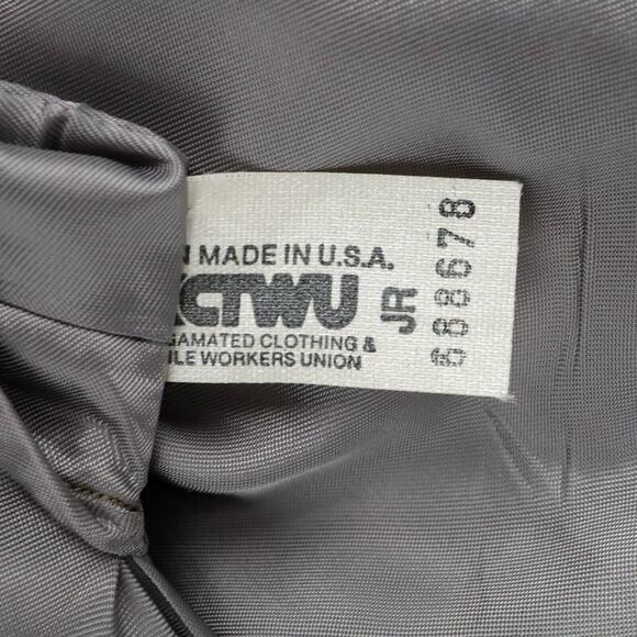 Jos A Bank Sport Coat Mens 42R Brown Plaid Pure Wool Tweed Jacket Lined Blazer - Picture 16 of 16